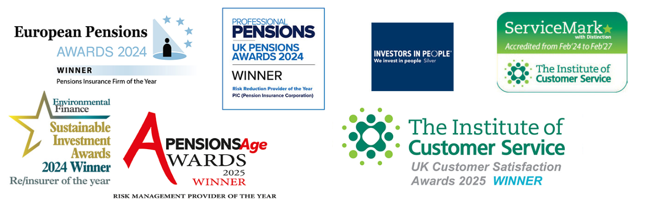 selection of award logos