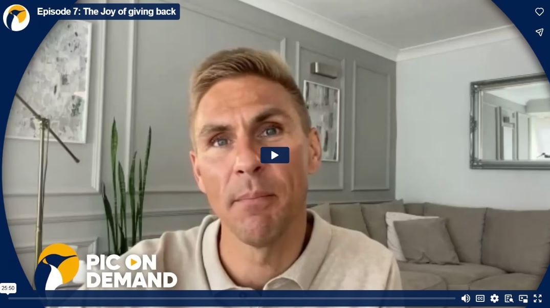 headshot of Steve Brown, TV presenter