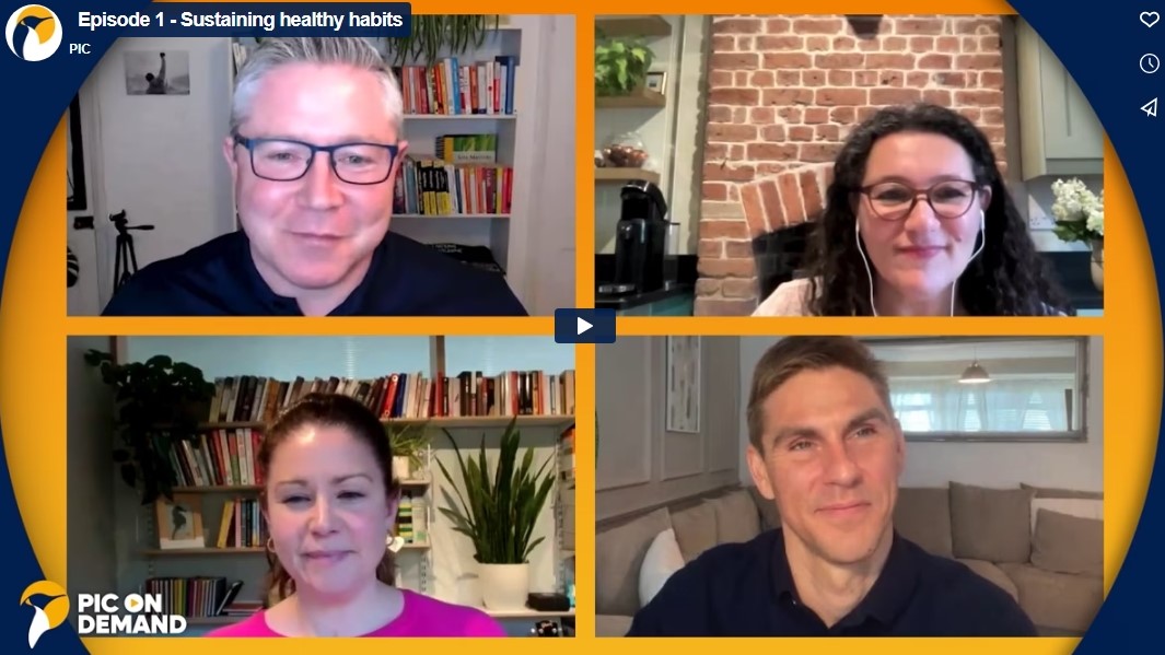 Welcome video thumbnail and link to player