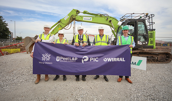 Wirral Waters ground-breaking