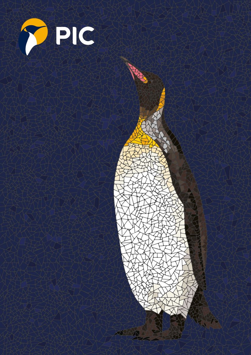 Mosaic penguin