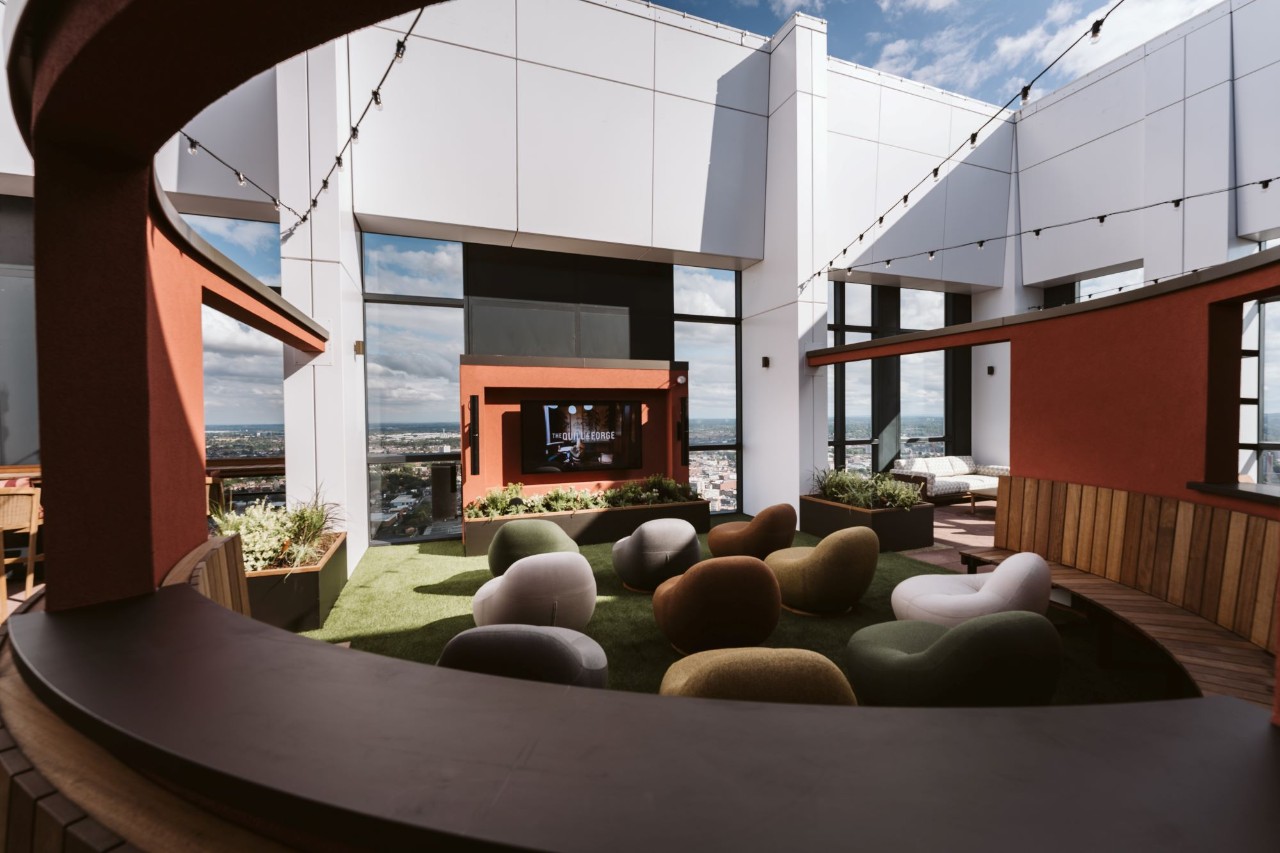 shot of garden area