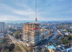 apartment block mid construction
