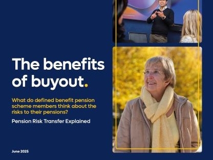The benefits of buyout report - Pension Risk Transfer explained - clickable cover image